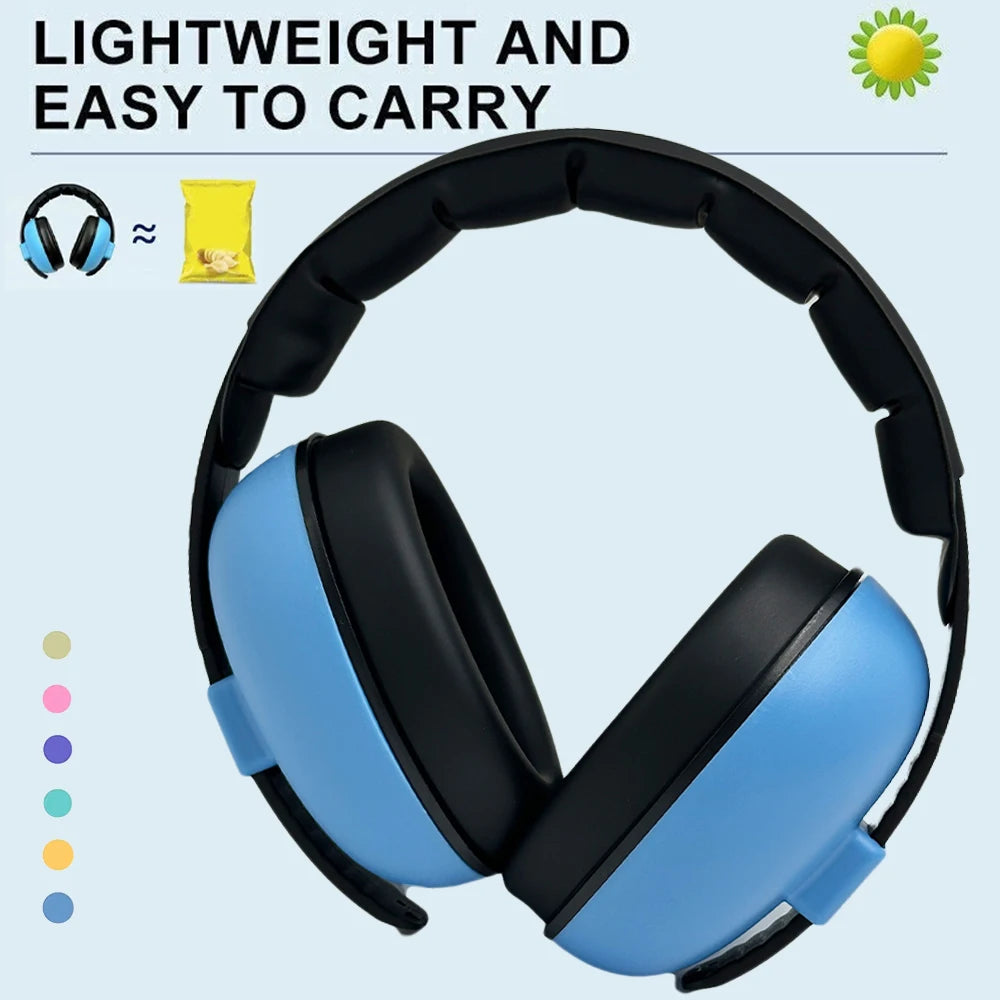 Anti Noise Child Earmuff Baby Ears Protection Children Sleep Ear Sleeping Earplugs Hearing Protection Safety Earmuffs