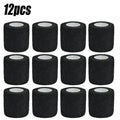 3/6/12/24Pcs Black White Sport Self Adhesive Elastic Bandage Wrap Tape Elastoplast For Knee Support Pads Finger Ankle Palm