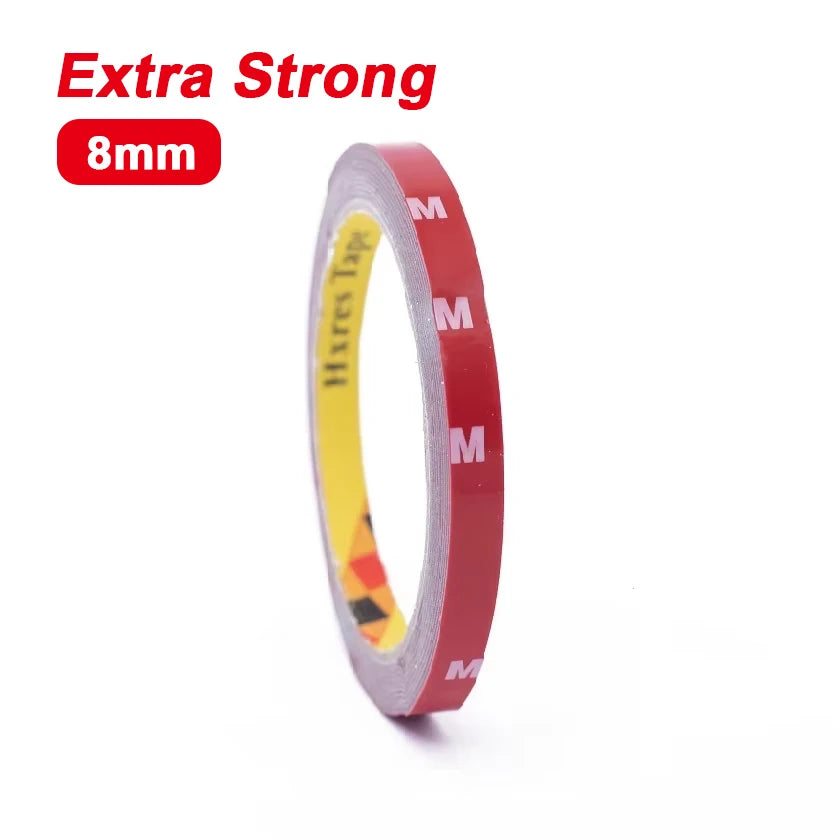3Meters Double Sided Adhesive Tape Extra Strong 0.8mm Thick High Viscosity For Car Special Mounting Fixing Tear Off No Residue