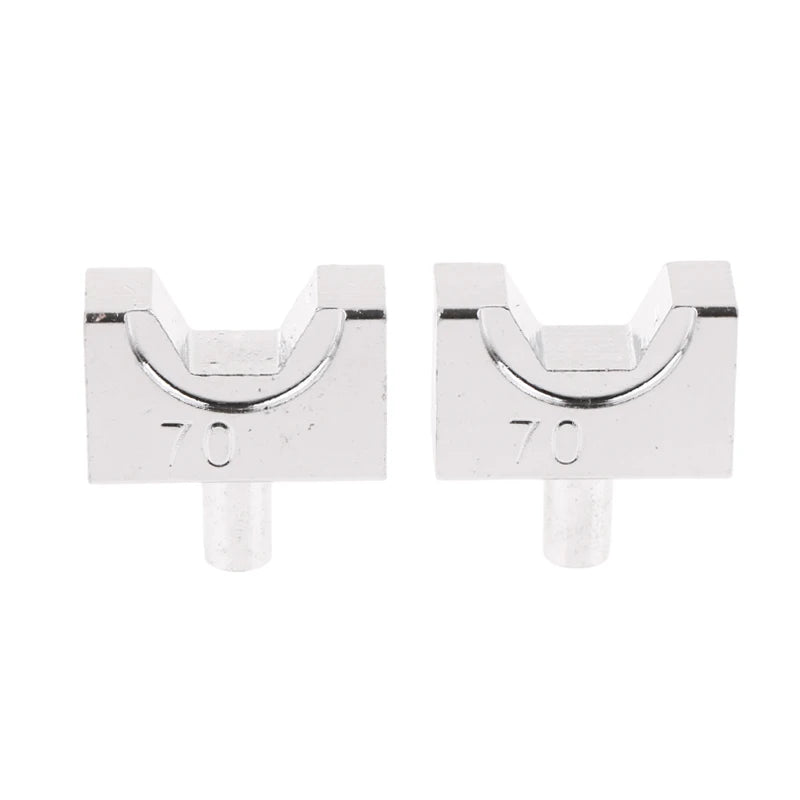 1Pair YQK-70 Hydraulic Clamp Mould Hexagonal Crimping Tool 4 6 8 10 16 25 35 50 70 M㎡