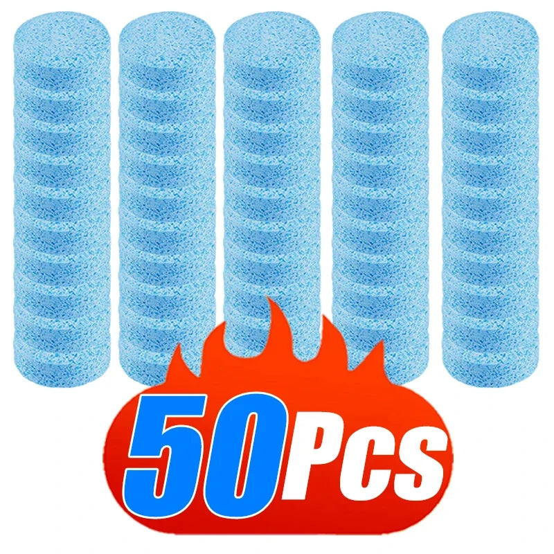 10/100Pcs Car Windshield Cleaner Car Effervescent Tablet Glass Water Solid Cleaner Windshield Spray Cleaner Car Wash Accessories