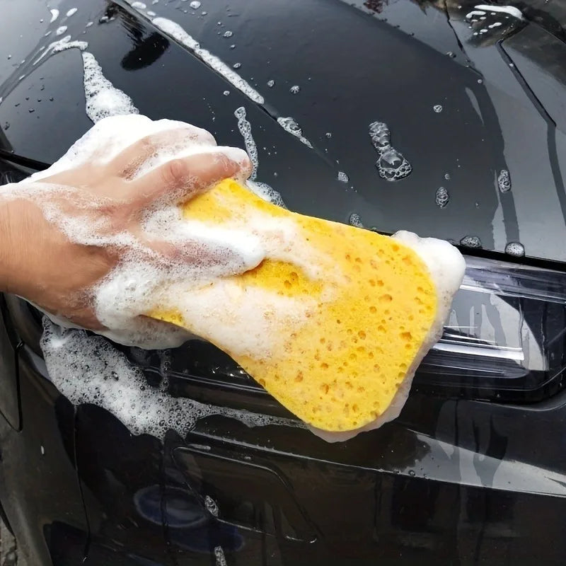 High Density Absorbent Sea Cotton 8 Words Car Wash Sponge Wipe Car Eight Words Sponge Block Car Cleaning Supplies Car Wash Tools