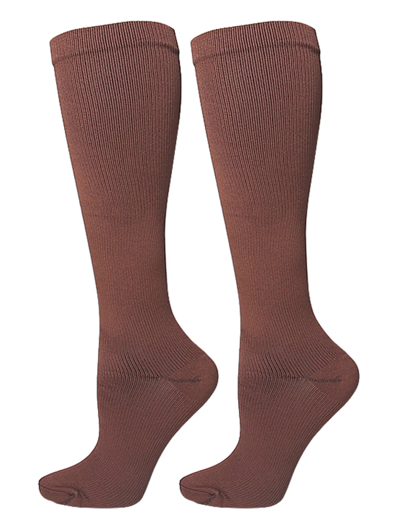 Unisex Anti-Fatigue Varicose Veins Compression Socks for Golf Rugby Running Hiking Travel & Driving - Medical Grade Support for