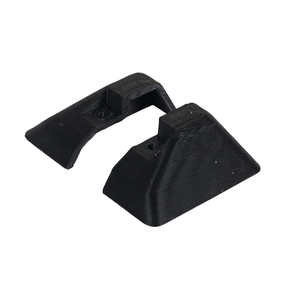 4pcs Caravan Awning Rail/Side Skirt End Cap Set Black Plastic RV Sunshade Guide Rail End Cover Motorhome Accessories Cover Cap