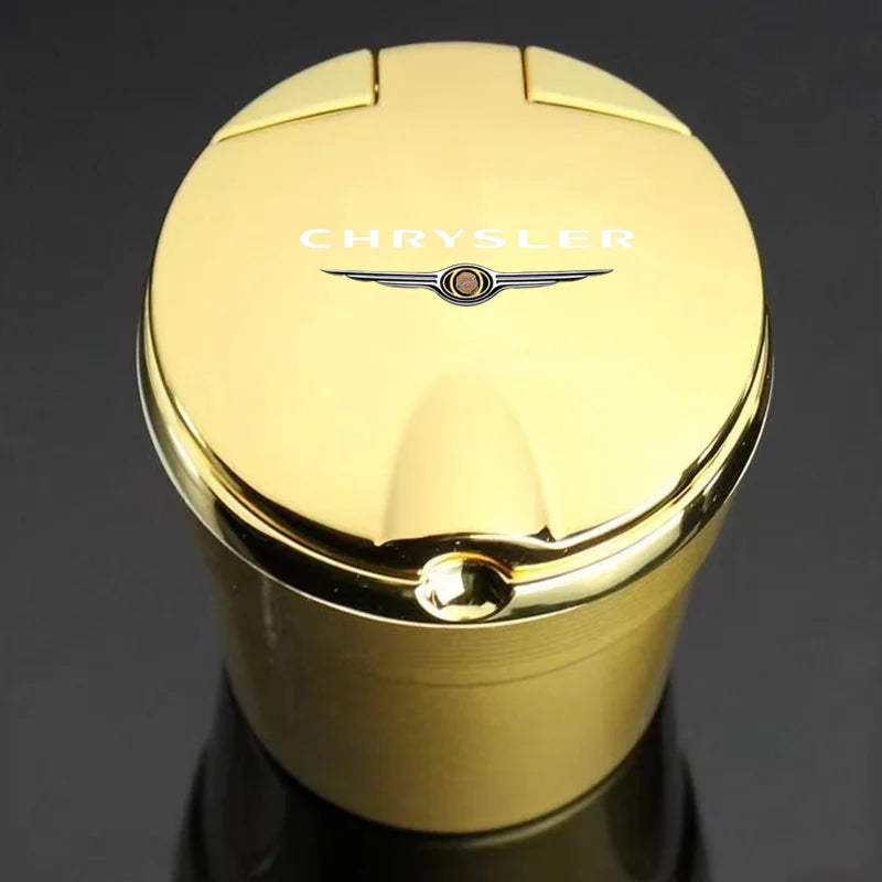 Car Ashtray with LED Light Car Smokeless Cup Holder For Chrysler 300c 300 Pacifica 200 Sebring PT Cruiser