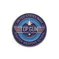 Top Gun 40th Anniversary Commemorative Coin & Keychain& Pin Brooch Lapel Badge Gifts For Military Lover for Collectors Gift