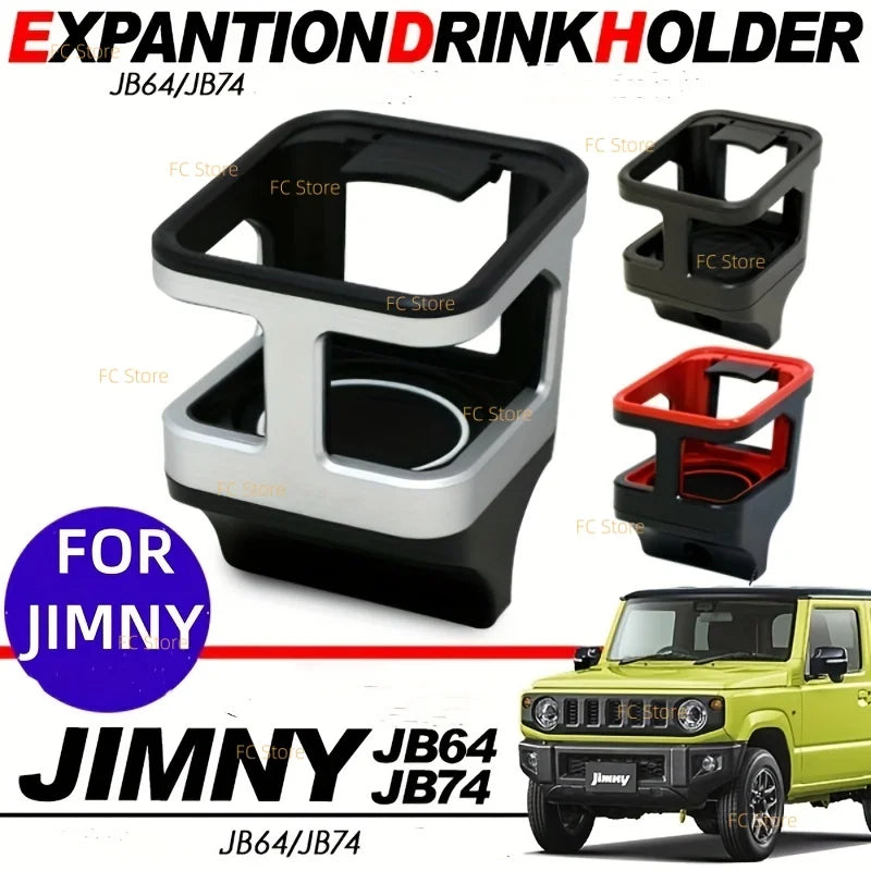 For Jimny 2019-2024 JB64 JB74 Car Outlet Dashboard Cup Holder Air Vent Mount Water Bottles Coffee Cup Vents Cup Rack