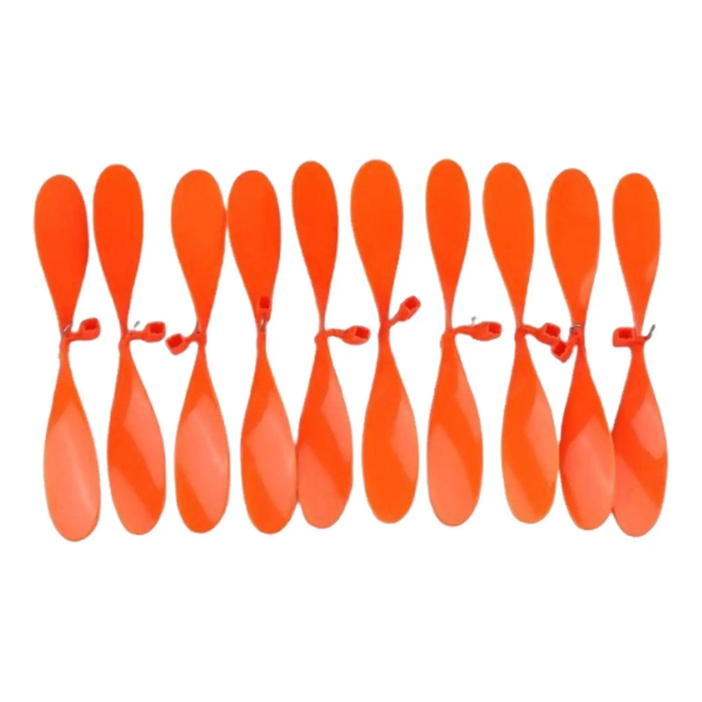 10 Pieces RC Airplane Propellers Easy to Install, Replace, Premium, Portable Accessories Model Plane Propellers Durability