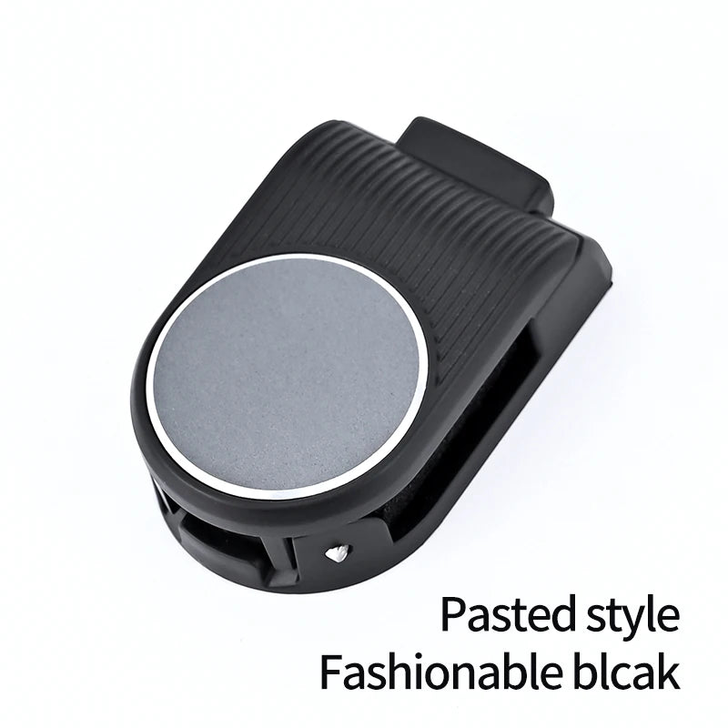 Car Glasses Holder Clip - Durable ABS Resin, Easy Installation for All Vehicle Models, Keeps Fashion Glasses Secure & Visible on