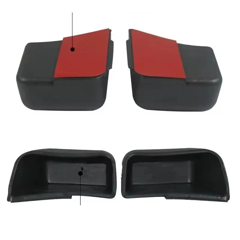 2Pcs Car Sunglasses Organizer Eyeglasses Glasses Holder Phone Organizer Storage Boxes Pocket Auto Interior Accessories