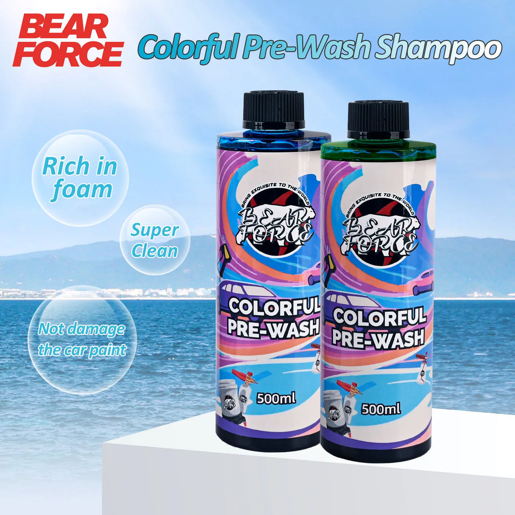 Colorful Foaming Car Wash Soap Auto Wash Shampoo Active Foam Cleaner for For Snow Foam Lance Foam Cannon Foam Gun or Bucket Wash