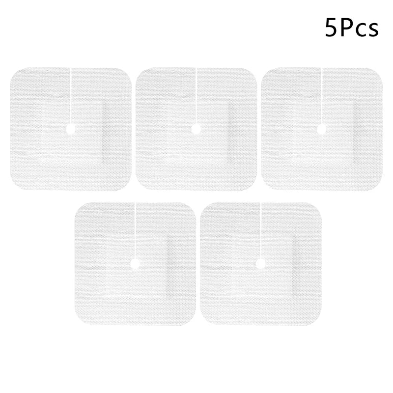 5/10Pcs Drainage Tube Sterile Applicator Peritoneal Dialysis Catheter Bile Duct Nephrostomy Gastric Tube With Hole Sticker Fixed