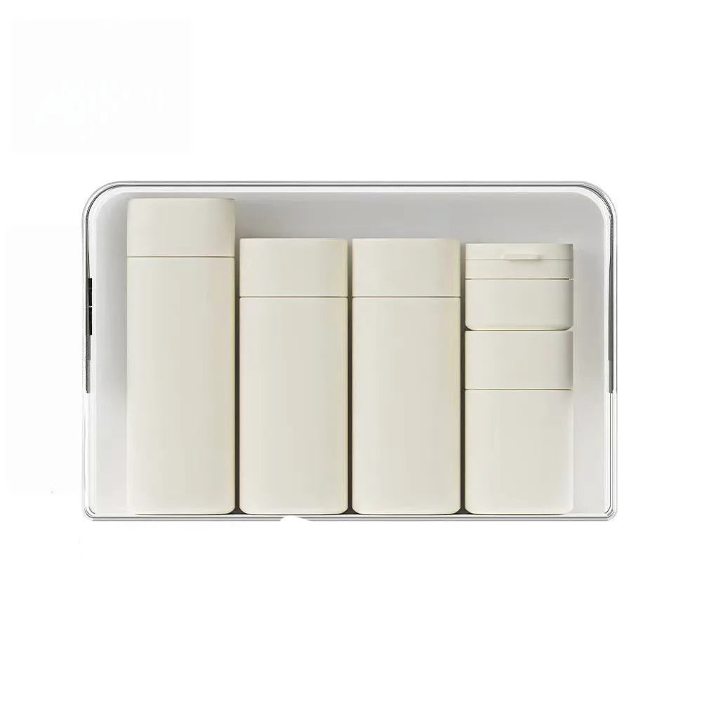 Travel Bottles Set, Silicone Squeezable Containers, Refillable Travel Accessories for Conditioner, Shampoo, Lotion & Body