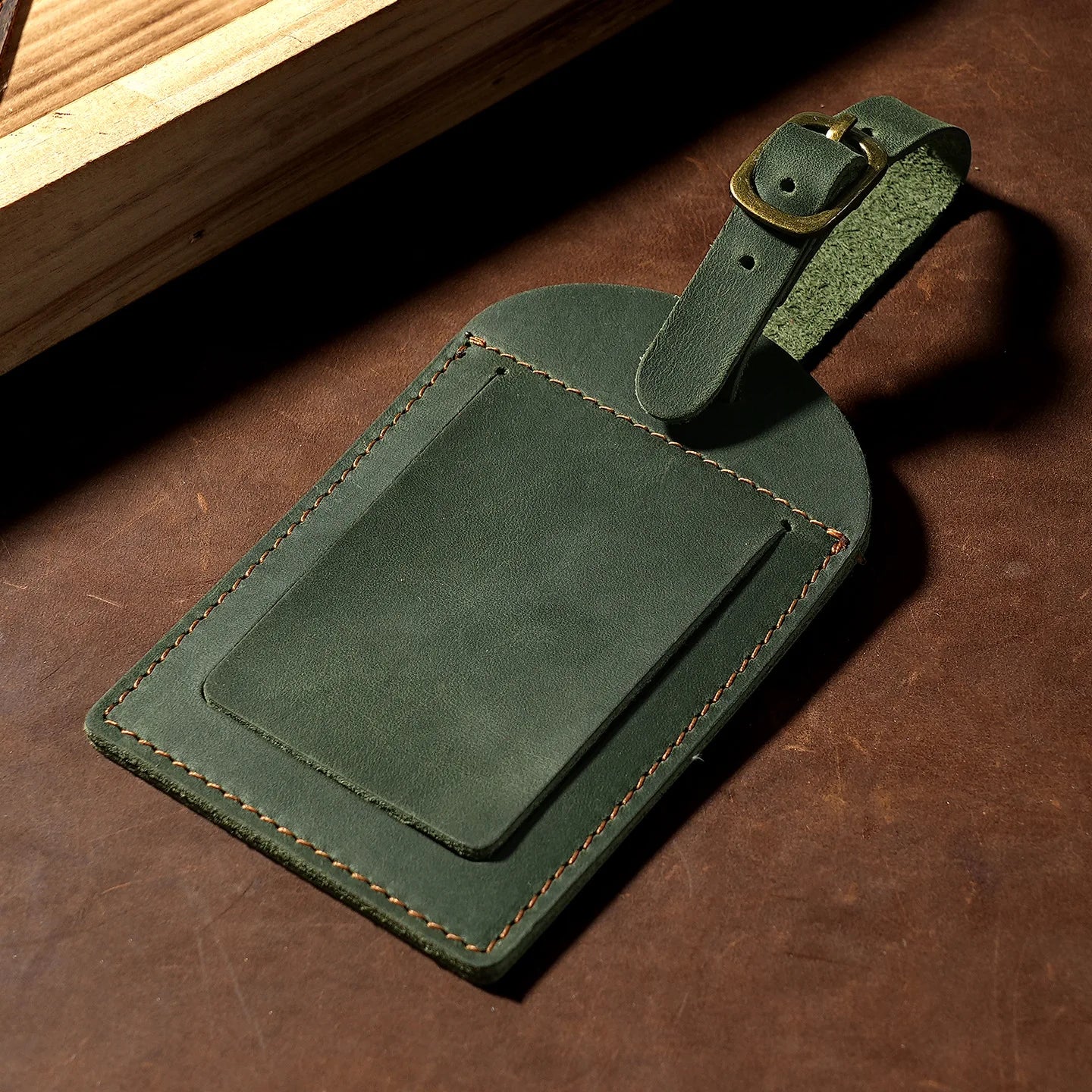 1PC Genuine Leather Luggage Tag Women Men Travel Accessories Suitcase Tags Name ID Address Lable Bag Tags for Luggage