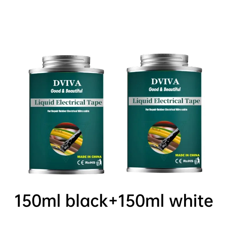 Strong Liquid Electrical Tape Repair Rubber Electrical Wire Cable Coat High Temperature Resistant Glue Home Insulation Adhesives