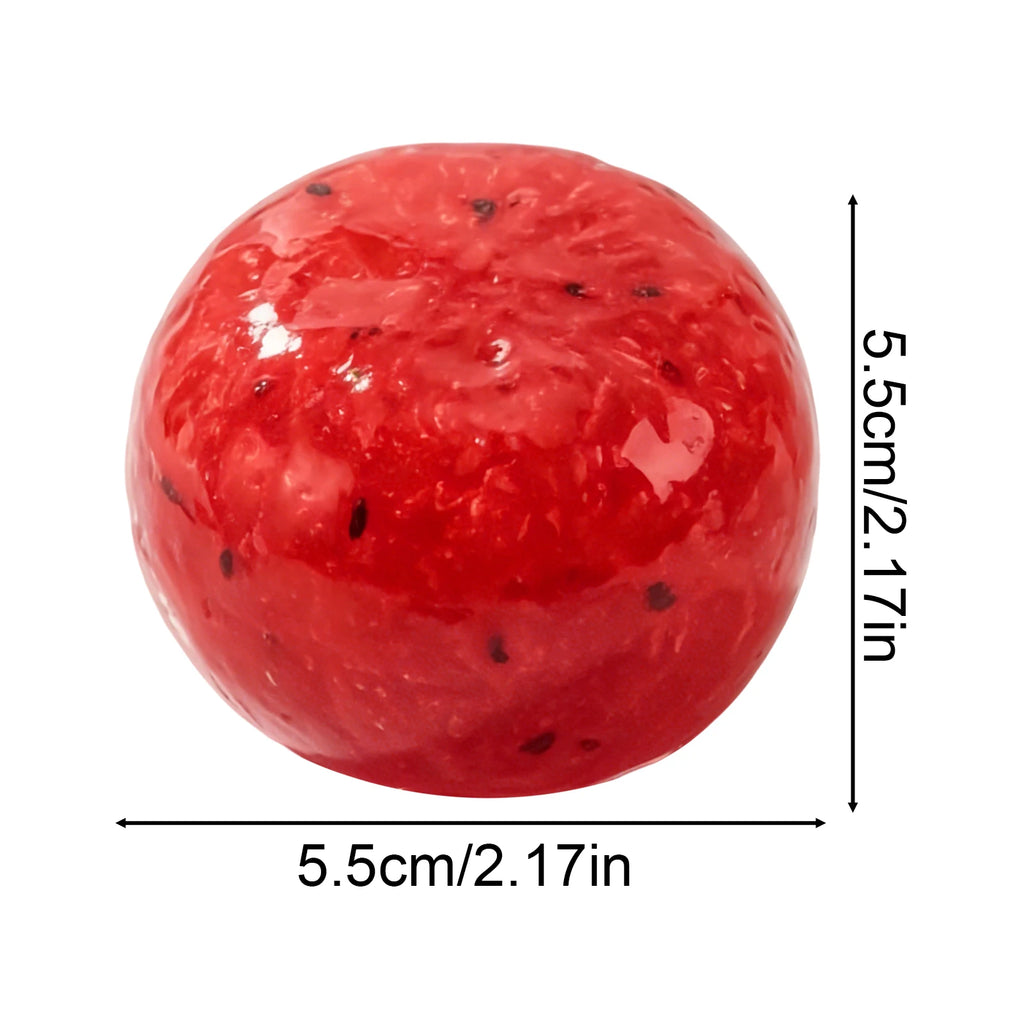 Slow Rising Squeeze Cracked Balls Fidget Toys Wax Coating Soft Stress Relief Sensory Fidget Toy Soothing Relieving Stress