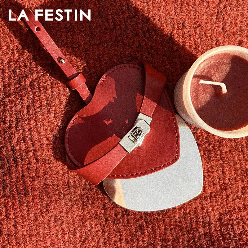 LA FESTIN Original Brand Love Pendant Women 2026 New High-End Luxury Bag Accessories Hanging Decorative Gift