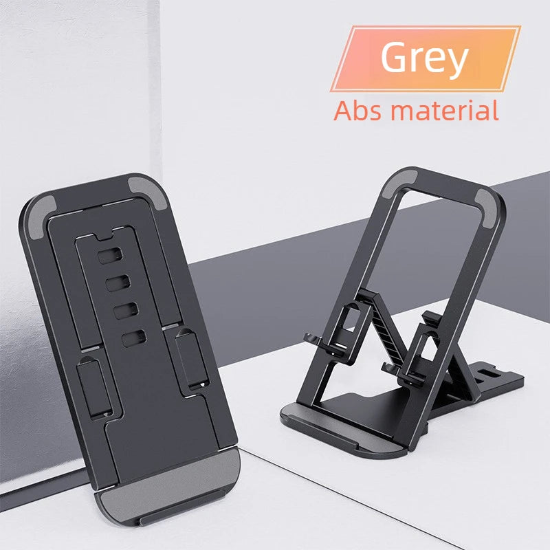 Universal Plastic Foldable Mobile Phone Holder Portable Desktop Adjustable Phone Stand for Iphone 16 15 Xiaomi Desk Lazy Bracket