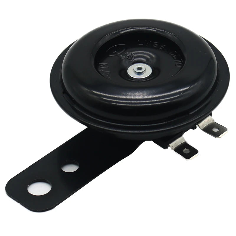 Universal 6V 12V 48V 60V 1.5A 105db Motorcycle Electric Horn Speaker Waterproof Round For Lightweight Off-Road Vehicle ATV