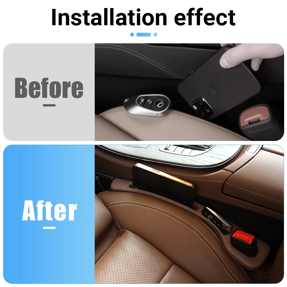 For Geely Monjaro Grand Koleos 2021 2022 2023 2024 2025 2026 Car Seat Leak Proof Strips Gap Side Seam Filler Storage Accessories