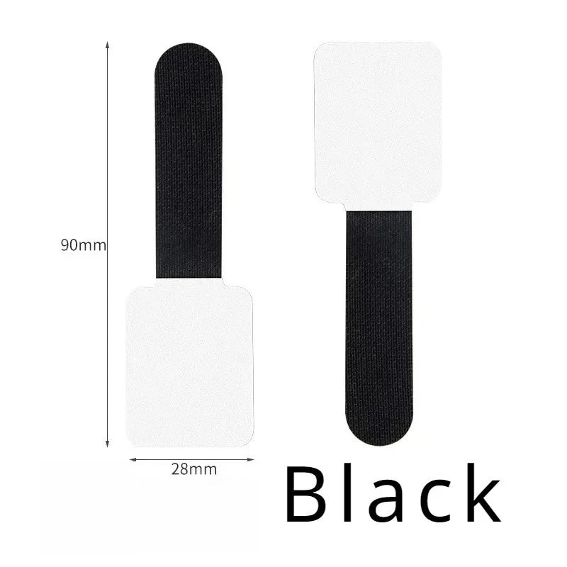 Self Adhesive Reusable Hook and Loop Cable Ties - Adjustable Cord Organizer Straps for Desk, Home & Office Cable Management