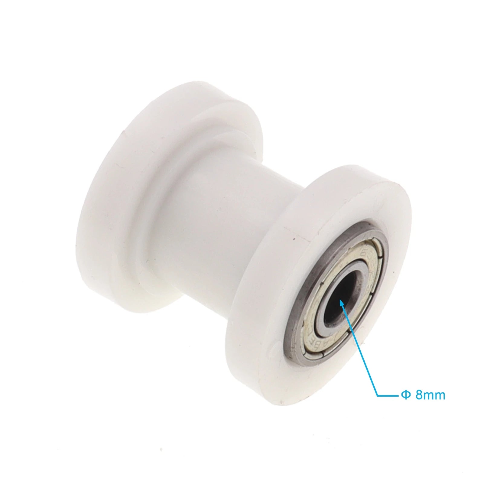 New 10mm/8mm Concave Chain Roller Pulley Tensioner Wheel Guide for Motorized Pit Bike Motorcycle