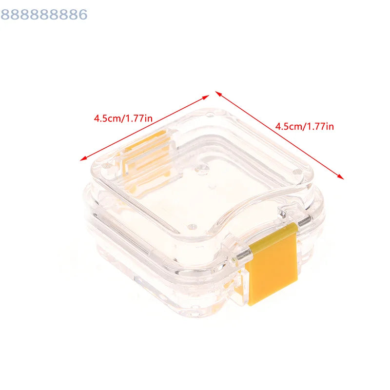 No Slots Available Tooth Box Plastic Transparent Dentistry Membrane Box Denture Storage Box With Film Dental Crown And Bridges