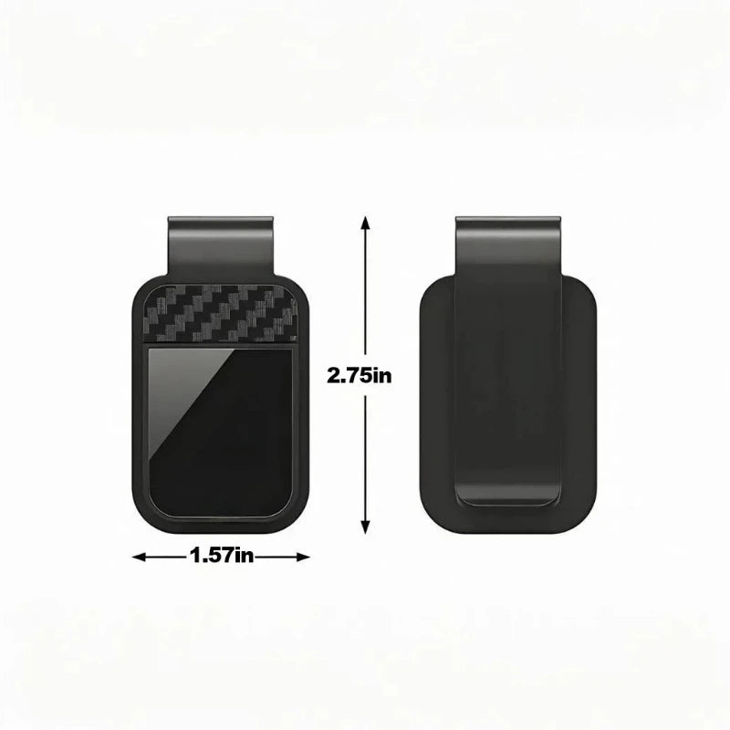 Car Sun Visor Sunglasses Clip Holder Stable Eyeglasses Hanger Card Ticket Organizer Interior Storage Clip Car Accessories