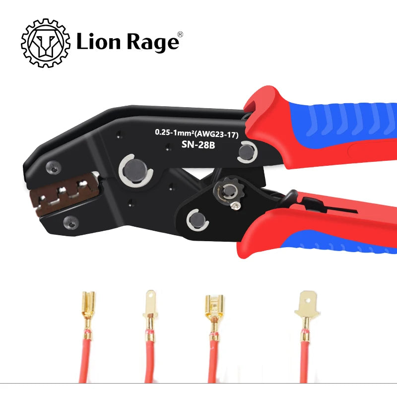 DuPont crimping tool pliers SN-28B terminal clamp crimper (0.25-1mm ²) AWG23-17 Terminal Clamping Tool Pliers Wire Hand Tool