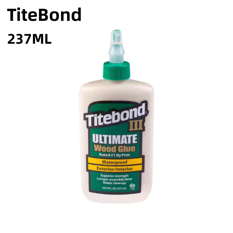 Titebond I II III Wood Glue Professional Strong Bond Adhesive Waterproof Interior Exterior Woodworking Glue