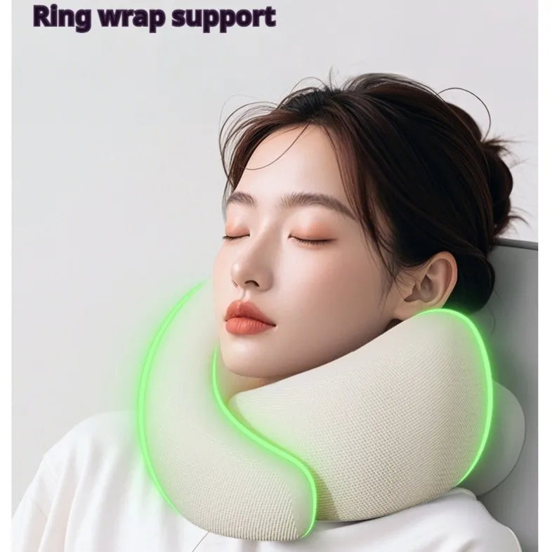 Travel Neck Pillow Travel Neck Cushion Durable U-shaped Travel Pillow Non-deformed Airplane Pillow