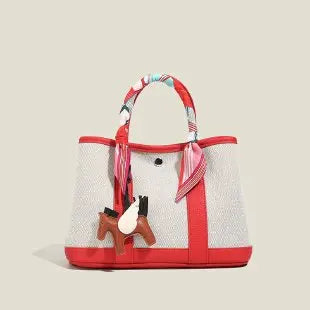 Chic & Spacious Designer Diaper Bag For Women Luxury Leather Tote Elegant Crossbody Bag Stylish Capacity