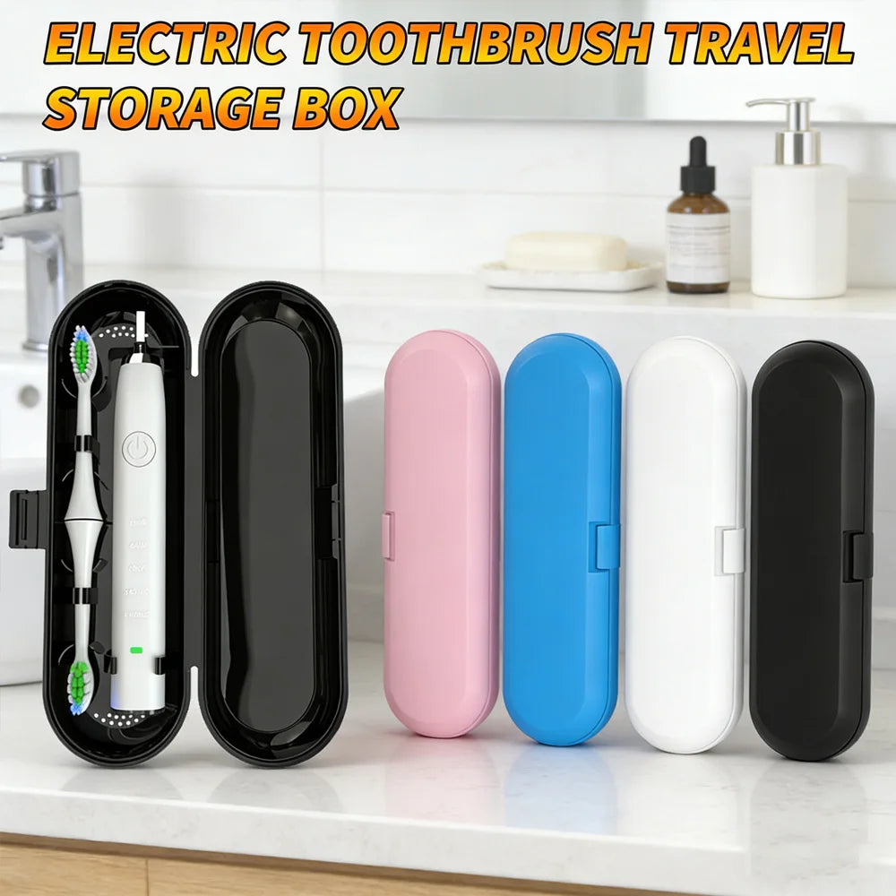Universal Electric Toothbrush Case Portable Travel Storage Box for Outdoor Trip