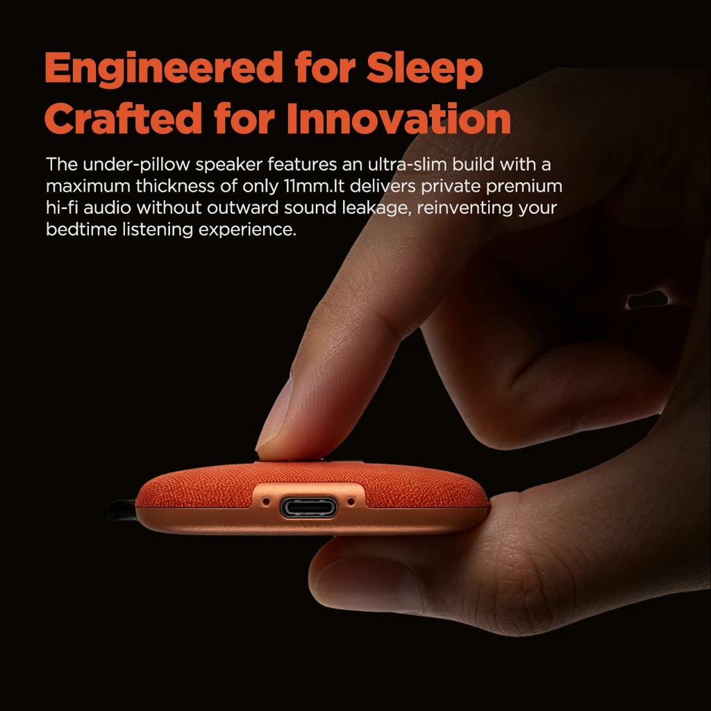 HTC WS01 Sleeping Aid Bluetooth Speaker White Noise Directional Sound Wireless Earphones For Sleep Party Portable Mini Speaker