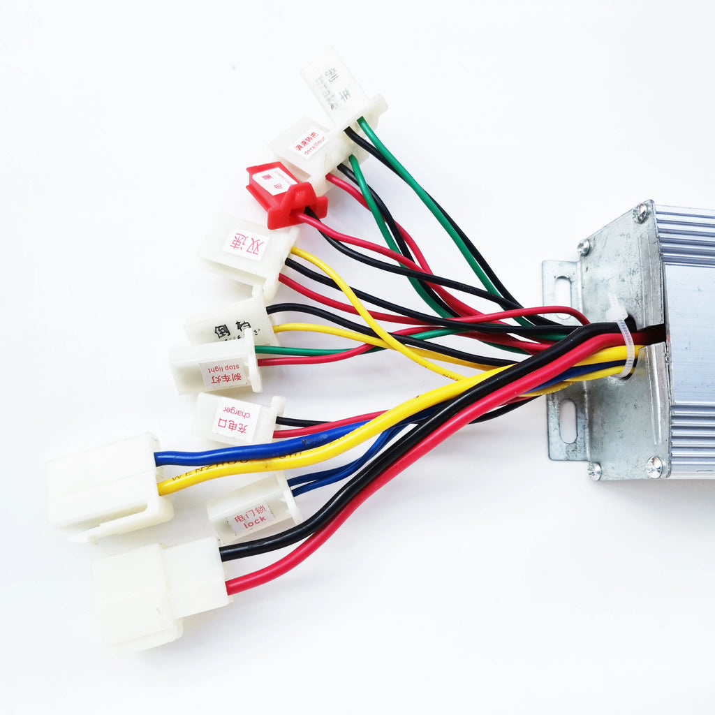 24V 500W 36V 500W DC Motor Brushed Controller Three Speed 3 speed Reverse For Electric Bike Scooter Toy Tricycle Bicycle Parts