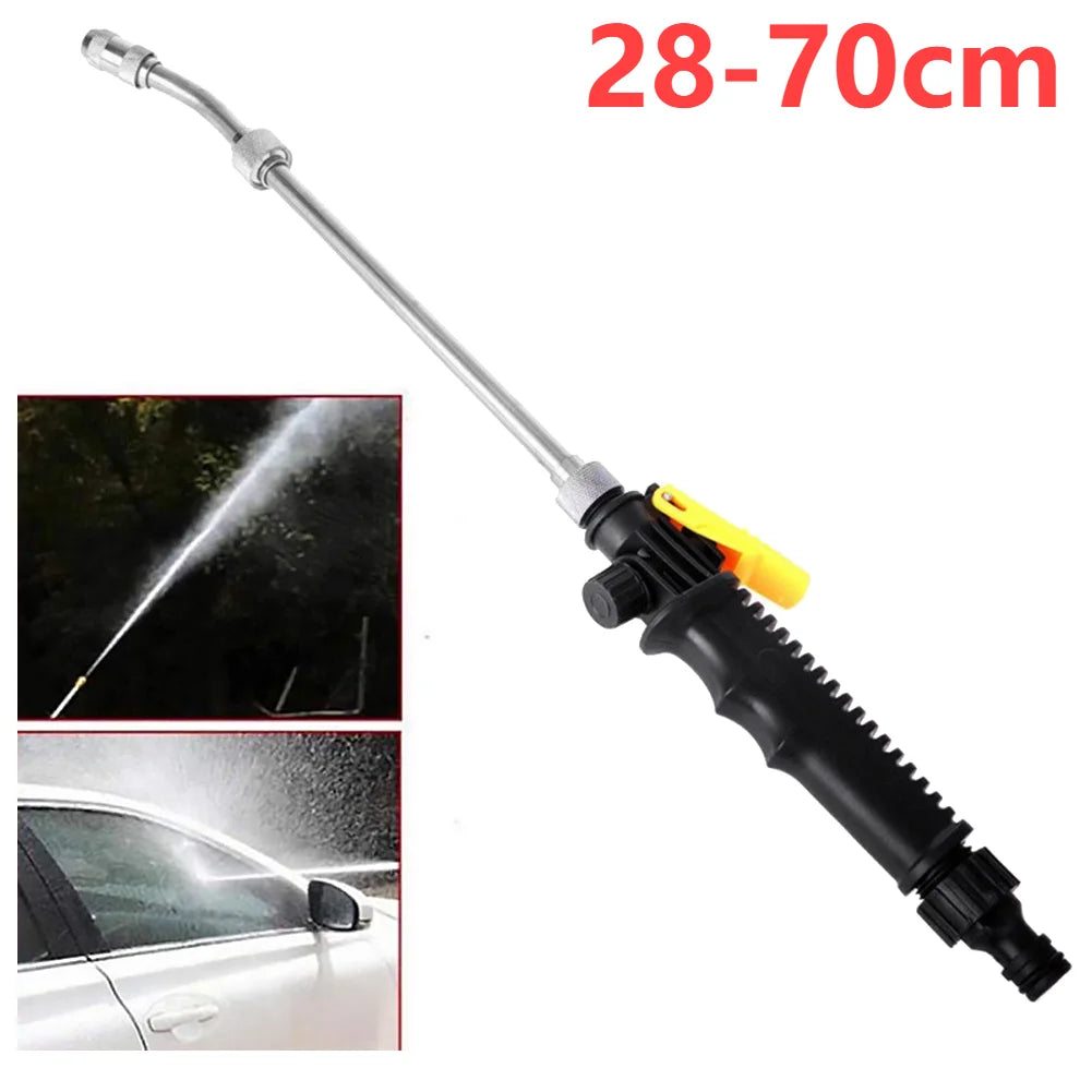 28-72cm High Pressure Water Gun Metal Water Gun Jet Garden Washer Hose Wand Nozzle Sprayer Watering Spray Sprinkler Cleaning