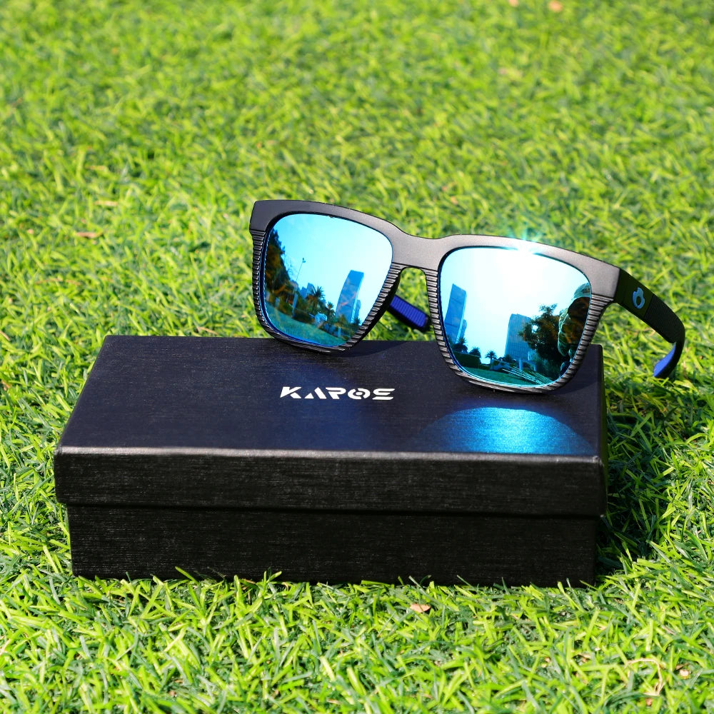 BLUE OTTER Polarized Sports Sunglasses UV400 for Cycling Fishing Running Driving Men Women Outdoor Eyewear with Box BT03