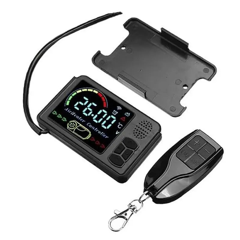 Diesel Air Heater Controller 12V/24V 1-5Kw Vehicle-Mounted Parking Heater With LCD Display Switch And Remote Control