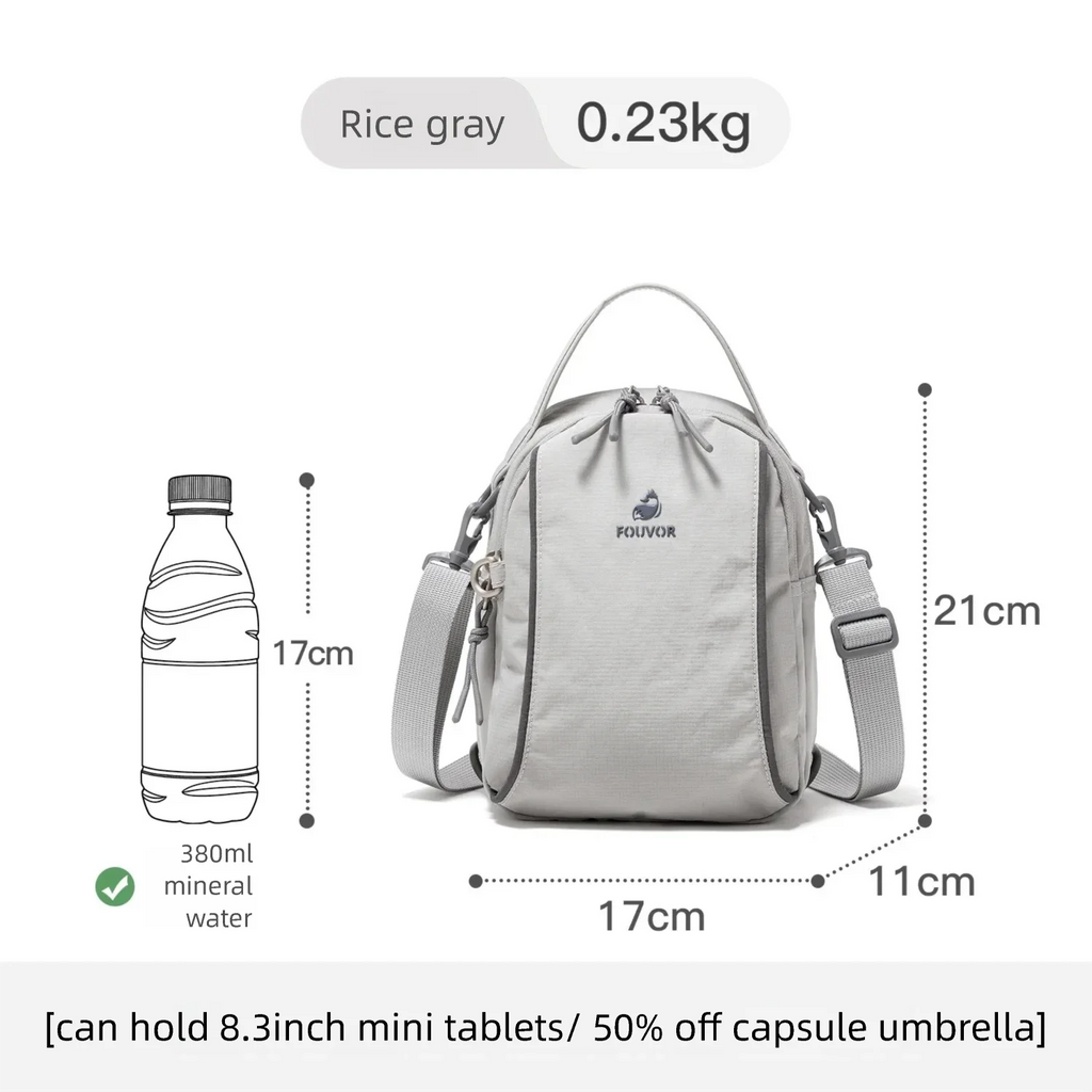 Fouvor Women's Small Crossbody Bag Multi-functional Fashion Backpack for College Students Single Double Shoulder Bags 3073-12