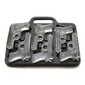 Creative Ice Cube Tray Mold Ice Cream Maker 3D Gun Shape Ice Cube Mould Cold Drink DIY Bar Whiskey Wine Ice Maker Accessories