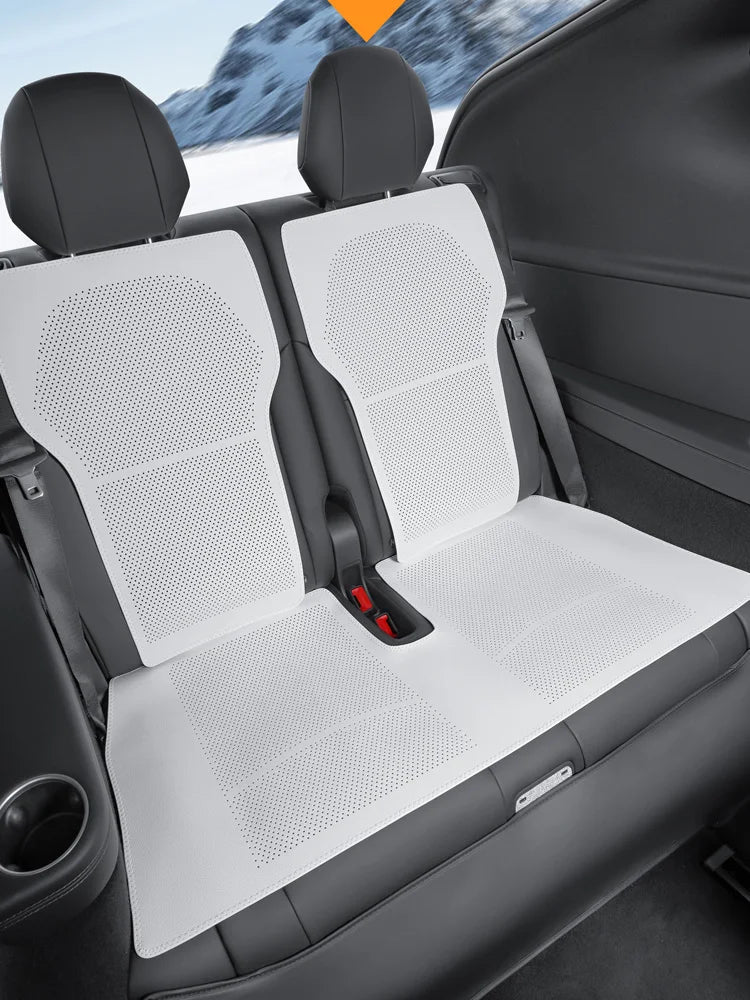 For 6-seater Tesla Model YL car seat cushion, Model Y L front and rear seat cushion, seat back cushion, seat protection cushion