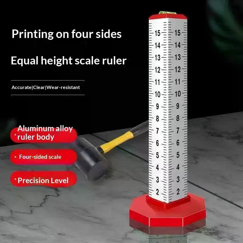 1/4Pcs Level Stick Wall Tile Laying Tools Light Steel Keel Leveling Artifact Suspended Ceiling Leveling Special Horizontal Ruler