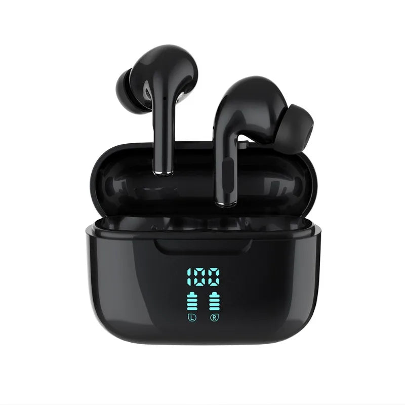 Wireless Bluetooth Earphones HIFI Stereo Sound ENC Headphones Power Display Earbuds For XIAOMI Samsung TWS Music Headset