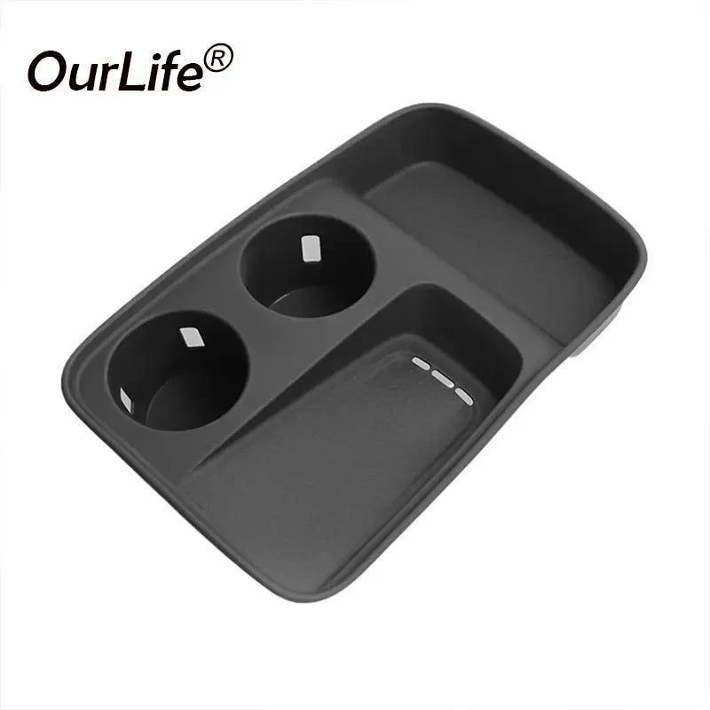 For Haval H6 4rd Gen 2026 2025 LHD Car Central Control Wireless Charging Silicone Pad Water Cup Holder Pad Interior Accessories