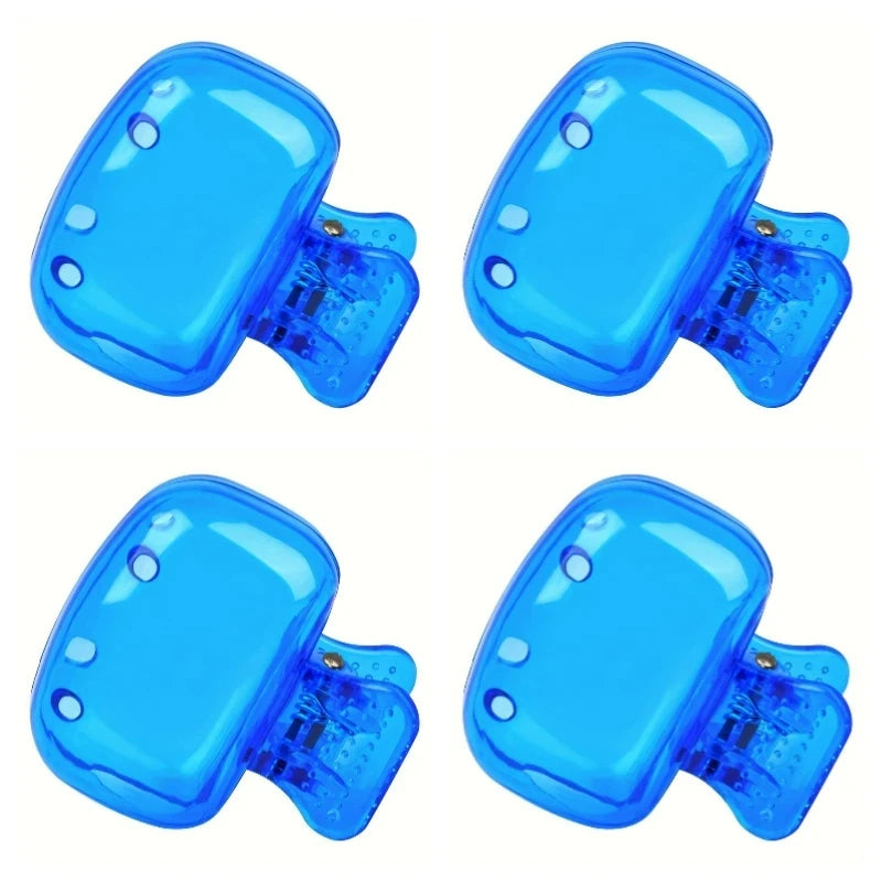 1/4PCS Toothbrush CaseHousehold Storage Clip - Portable Travel Toothbrush Dust Protective Cap - Storage Box Portable Head Travel