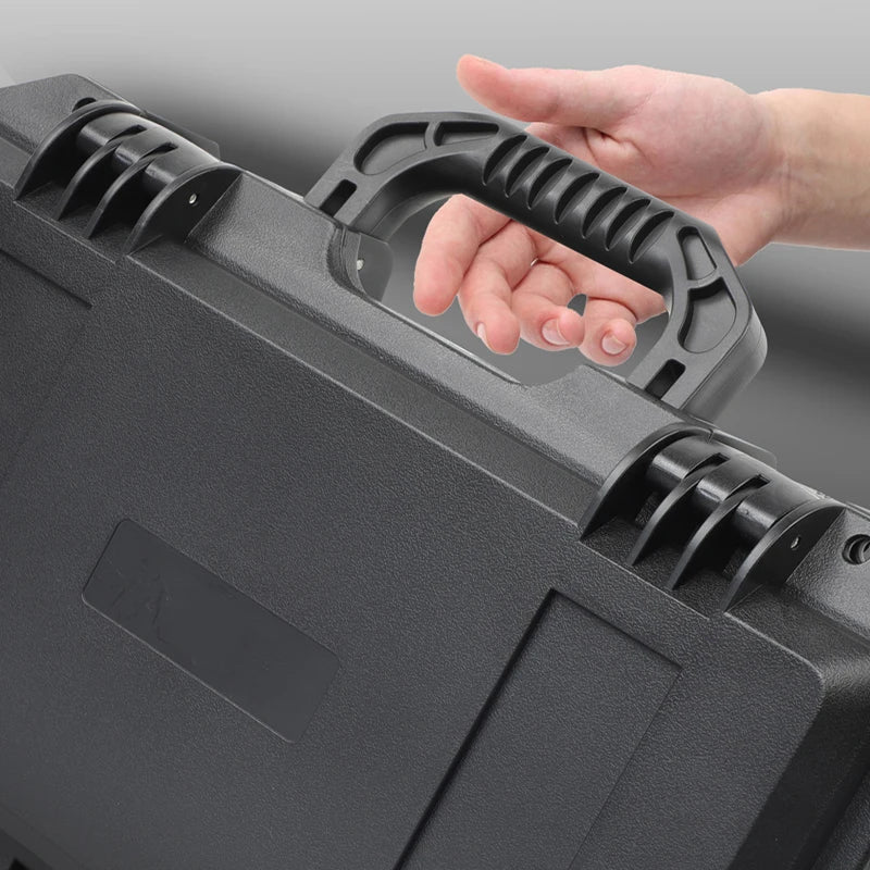 Toolbox Waterproof Shockproof Tool Case Sealed Tool Box Safety Resistant Camera Photography Multimeter Storage Box With Sponge