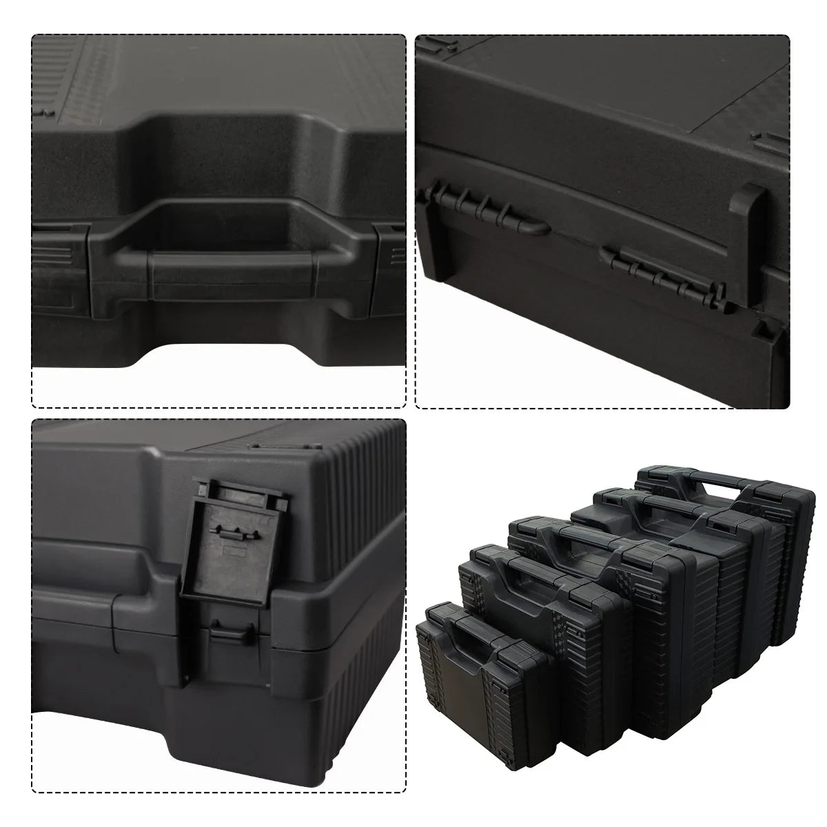 1pc Multi-Functional Portable Equipment Case with Sponge Protective Hardware Shell Tool Carrying Storage Box for Drones,Tools