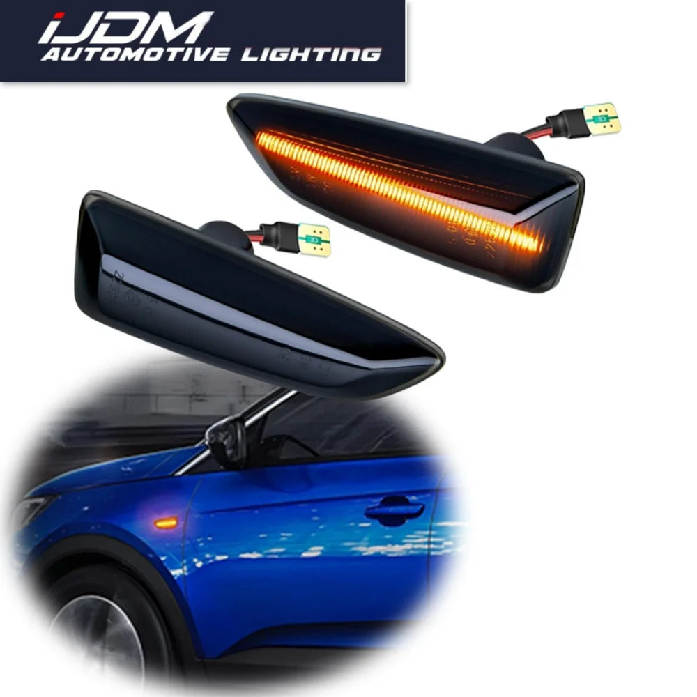 For Chevrolet Sail 3 2015-2019 & Covoz 2016-2024 Volando/GL6 Amber Dynamic LED Car Front Fender Side Marker Turn Signal Lights