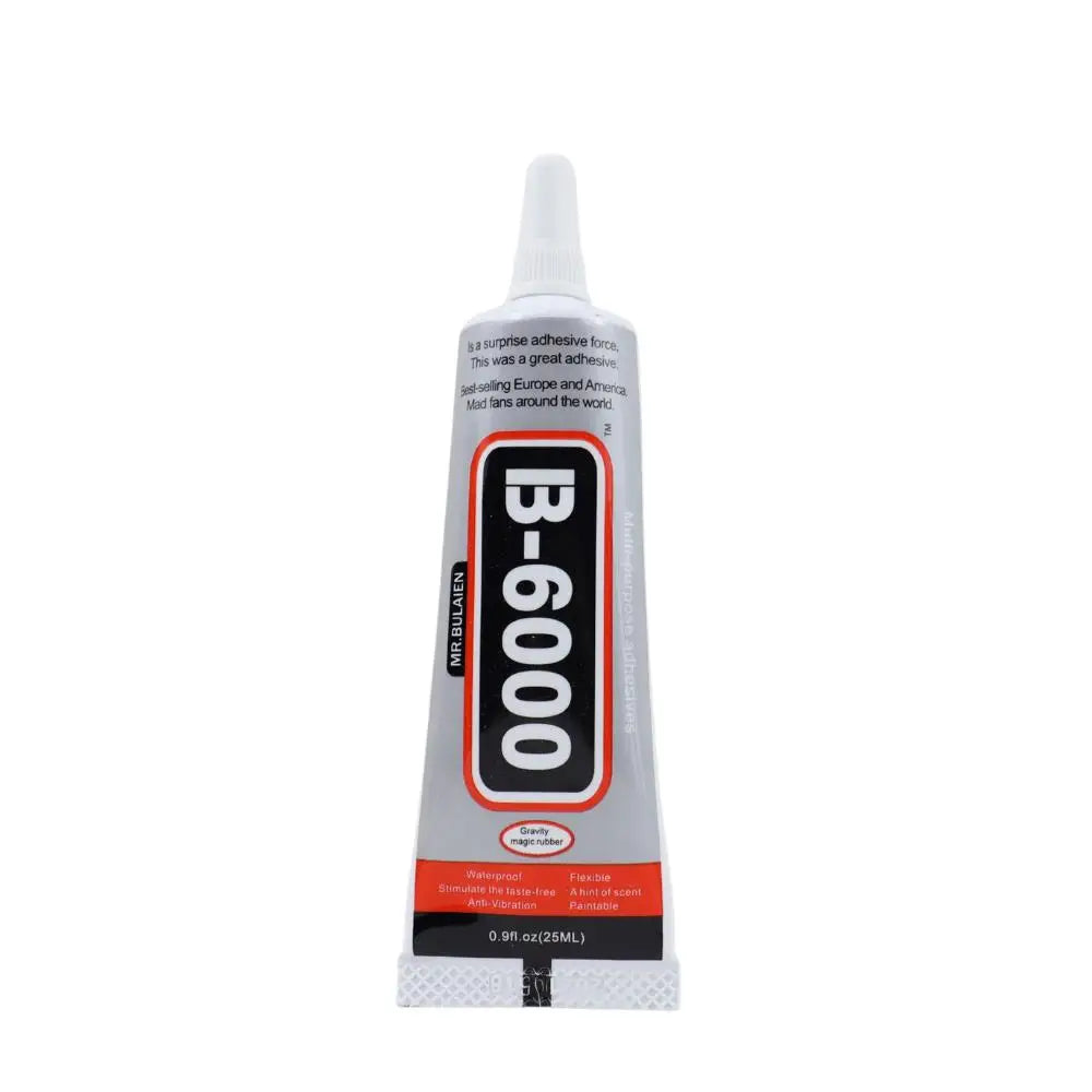 15ML 25ML 50ML 110ML Bulaien B6000 Clear Contact Phone Repair Adhesive Multipurpose DIY Glue With Precision Applicator Tip
