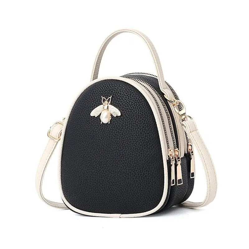 Summer New Ins Super Hot Bag for Women 2025 New Bee Bag for Girls Mini Chain Crossover Bag